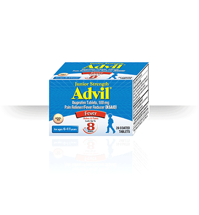 Advil 100 Mg Dosage Chart
