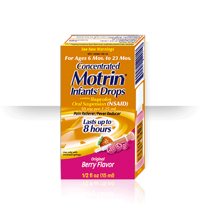 Motrin Baby Dosage Chart