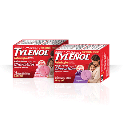 Children S Tylenol Chewable Dosage Chart